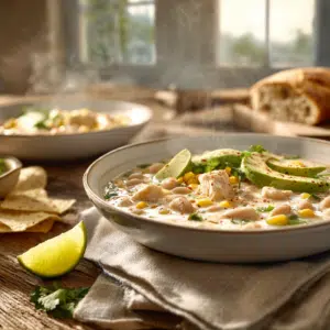 Creamy White Chicken Chili (Easy One-Pot Recipe) - Thefoodiebunch Creamy White Chicken Chili (Easy One-Pot Recipe)