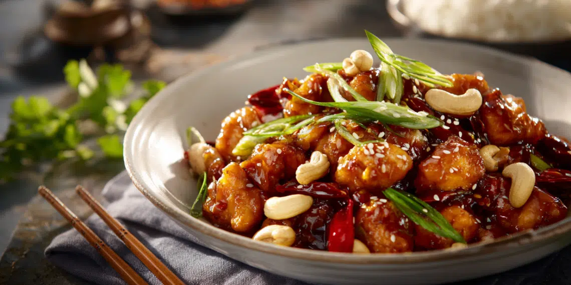 Easy Cashew Chicken (Better Than Takeout!) - Thefoodiebunch Easy Cashew Chicken (Better Than Takeout!)