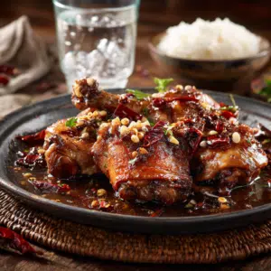 Spicy Chicken Adobo: Easy Filipino Recipe With Dried Chilies - Thefoodiebunch Spicy Chicken Adobo Easy Filipino Recipe With Dried Chilies