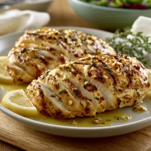 Lemon Garlic Chicken (Juicy Pan-Seared Breasts) - Thefoodiebunch Lemon Garlic Chicken (Juicy Pan-Seared Breasts)