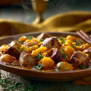 Moroccan Pork Tagine With Butternut Squash &Amp; Saffron - Thefoodiebunch Moroccan Pork Tagine With Butternut Squash &Amp; Saffron