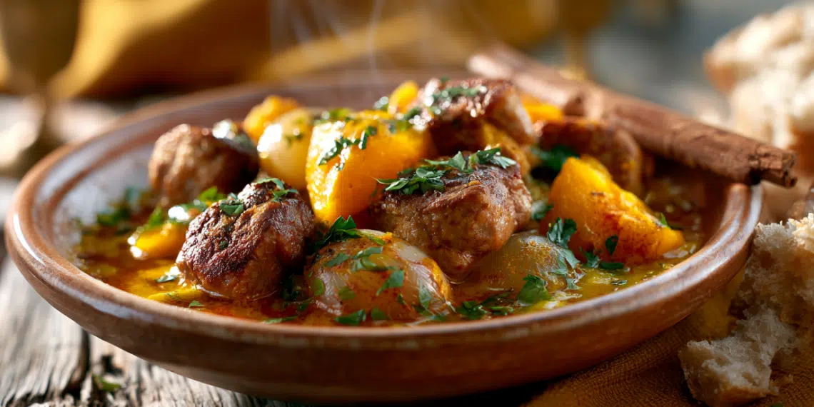 Moroccan Pork Tagine With Butternut Squash &Amp; Saffron - Thefoodiebunch Moroccan Pork Tagine With Butternut Squash &Amp; Saffron