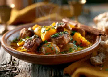 Moroccan Pork Tagine With Butternut Squash &Amp; Saffron