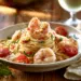 Easy Shrimp Scampi Pasta With White Wine &Amp; Garlic