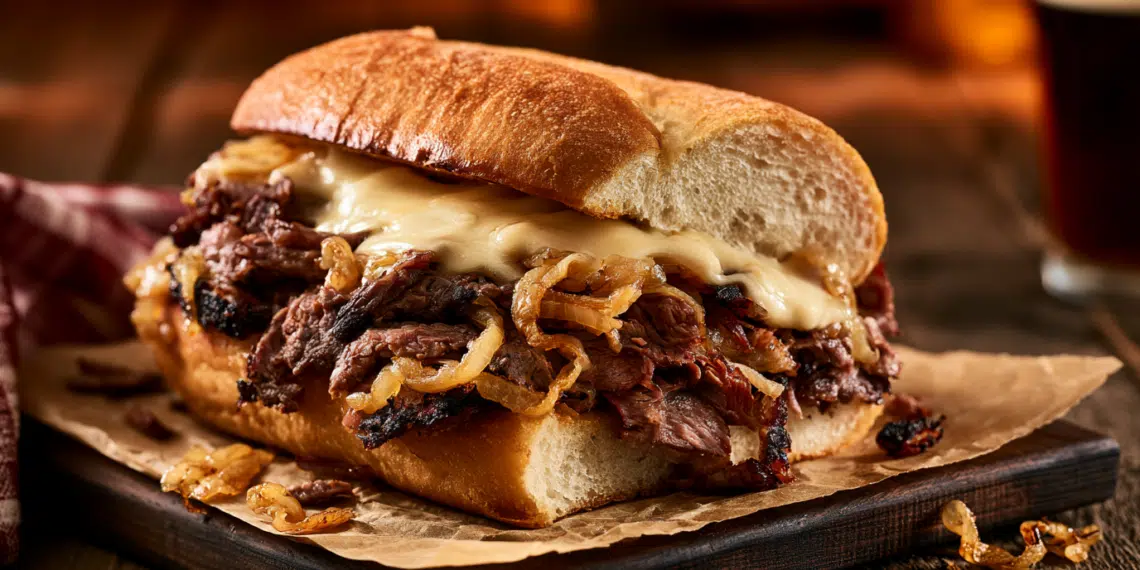 Philly Cheesesteak With Provolone