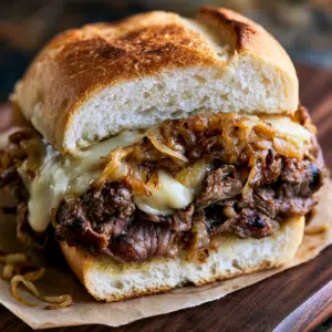 Philly Cheesesteak With Provolone