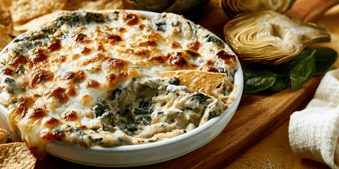 Gourmet Spinach And Artichoke Dip: A Creamy Delight - Thefoodiebunch Creamy Spinach And Artichoke Dip (Baked &Amp; Cheesy)