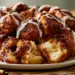 Homemade Monkey Bread With Cinnamon Sugar Glaze