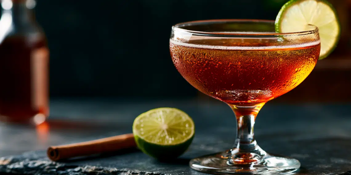 Shark’s Tooth Cocktail – Rum, Cinnamon &Amp; Citrus