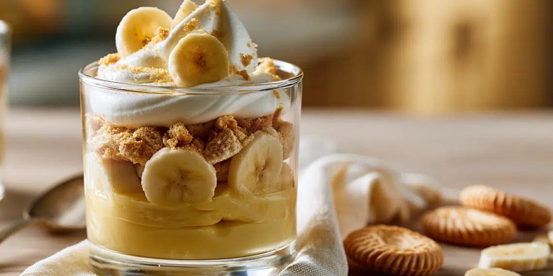 Banana Pudding Trifle (From-Scratch Custard)