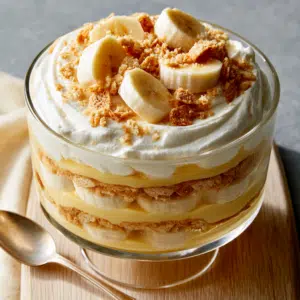 Banana Pudding Trifle (From-Scratch Custard)