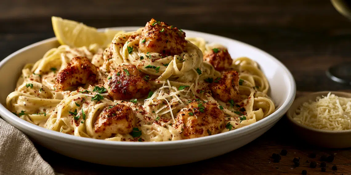 Spicy Cajun Chicken Pasta: A Creamy Louisiana Delight - Thefoodiebunch Creamy Cajun Chicken Pasta