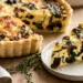 Earthy Spinach And Mushroom Quiche: A French Culinary Delight - Thefoodiebunch Spinach And Mushroom Quiche With Gruyère