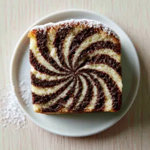 Zebra Cake Striped Chocolate &Amp; Vanilla Cake Recipe