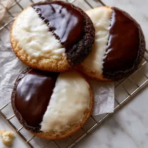 New York City'S Iconic Black And White Cookie Recipe - Thefoodiebunch Classic Black And White Cookies (Nyc Bakery Recipe)