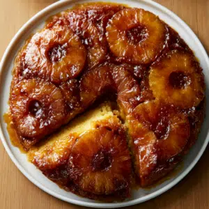 Upside-Down Pineapple Cake
