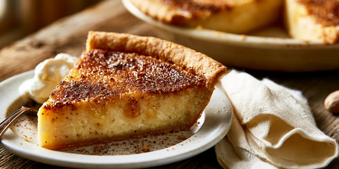 Indiana Sugar Cream Pie (Hoosier Classic Recipe)