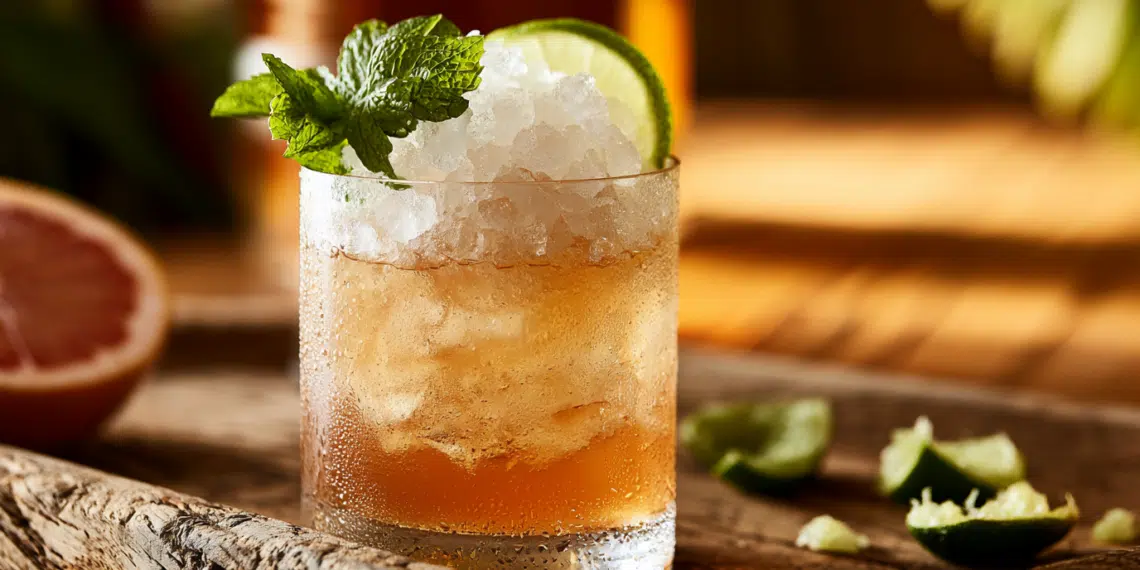 Navy Grog Classic Three-Rum Tiki Cocktail Recipe