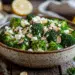 Charred Broccoli Salad With Tahini Dressing