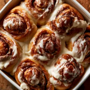 Homemade Cinnamon Rolls With Cream Cheese Frosting