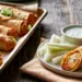 Crispy Buffalo Chicken Taquitos (Baked In 35 Min)