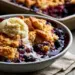 Southern Comfort: A Sweet Blueberry Cobbler Journey - Thefoodiebunch Easy Blueberry Cobbler With Vanilla Ice Cream