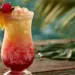 Bora Bora Bliss Cocktail Layered Tropical Rum Drink