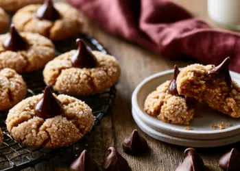 Peanut Butter Blossom Cookies (Soft &Amp; Chewy)