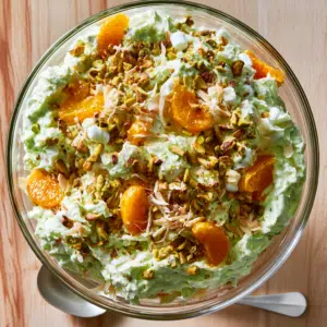 Creamy Pistachio Pudding Salad: A Retro Dessert Delight - Thefoodiebunch Pistachio Pudding Salad (Watergate Salad)