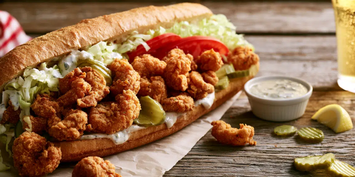 Crispy Shrimp Po' Boy – Classic New Orleans Recipe