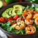 Zesty Chili Lime Shrimp Salad With Fresh Avocado