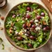 Sweet And Tangy Grapes And Gorgonzola Salad - Thefoodiebunch Sweet And Tangy Grapes And Gorgonzola Salad