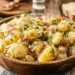 Tangy Warm German Potato Salad With Crispy Bacon - Thefoodiebunch Tangy Warm German Potato Salad With Crispy Bacon