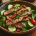 Bright And Zesty Cambodian Beef Salad Bursting With Flavor