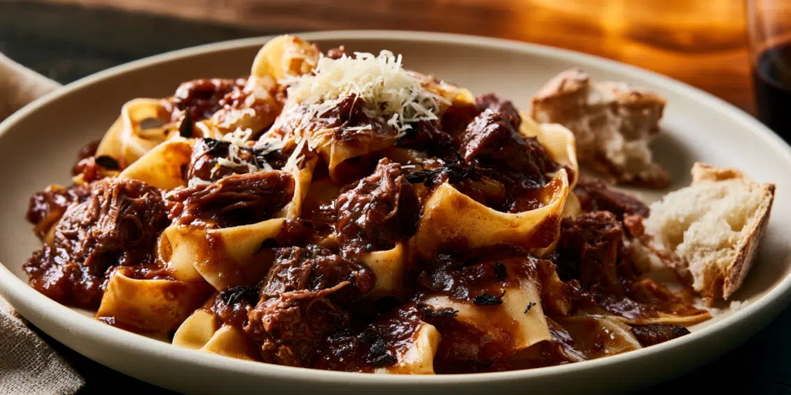 Short Rib Ragu With Pappardelle