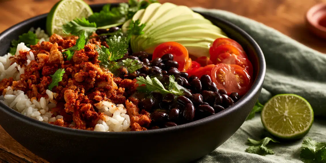 Pork Mince Burrito Bowl