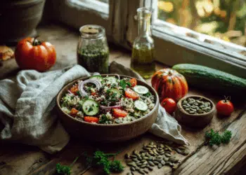 Styrian Pumpkin Seed Quinoa Salad: A Taste Of Austria