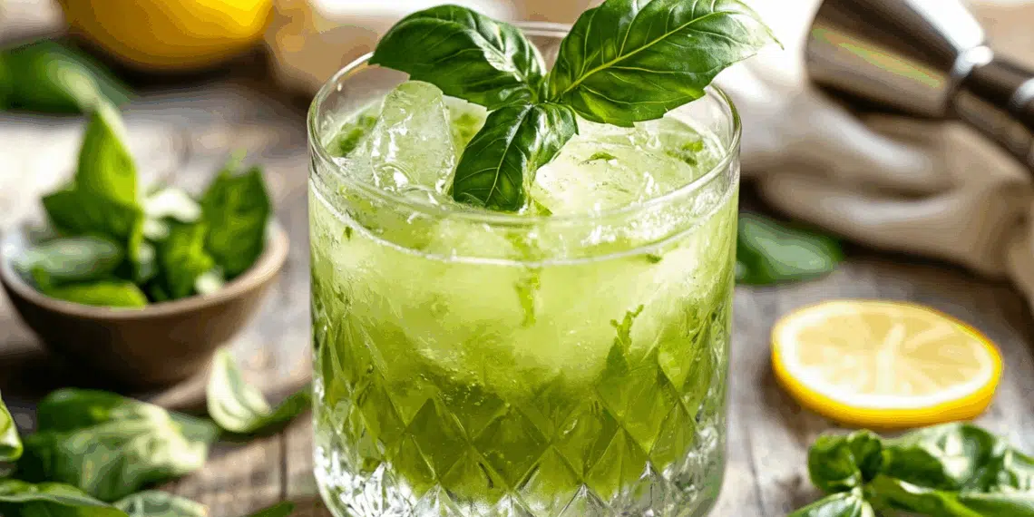 Gin Basil Smash - A Refreshing Herbal Cocktail Sensation - Thefoodiebunch Gin Basil Smash – A Refreshing Herbal Cocktail Sensation