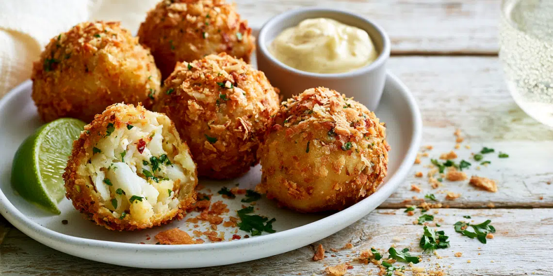 Crispy Spicy Fish Croquettes: A Mediterranean Delight - Thefoodiebunch Crispy Spicy Fish Croquettes (Golden Fried)