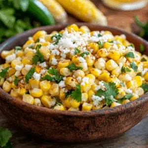 Charred And Creamy Mexican Street Corn Salad Delight - Thefoodiebunch