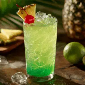 Tropical Green Pearl Harbor Cocktail Delight - Thefoodiebunch Pearl Harbor Cocktail
