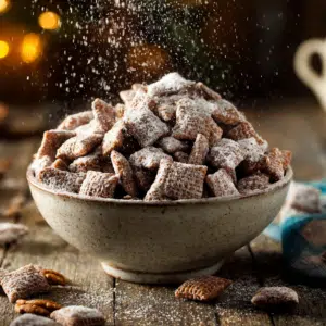 Irresistible Puppy Chow Chex Mix: A Nostalgic Sweet Treat - Thefoodiebunch Classic Puppy Chow Chex Mix
