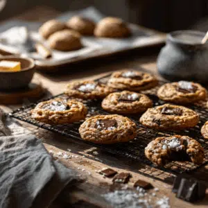 Decadent Brown Butter Chocolate Chip Cookies With Sea Salt - Thefoodiebunch Brown Butter Sea Salt Chocolate Chip Cookies