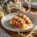 Butter-Poached Lobster Tail With Garlic Herb Sauce