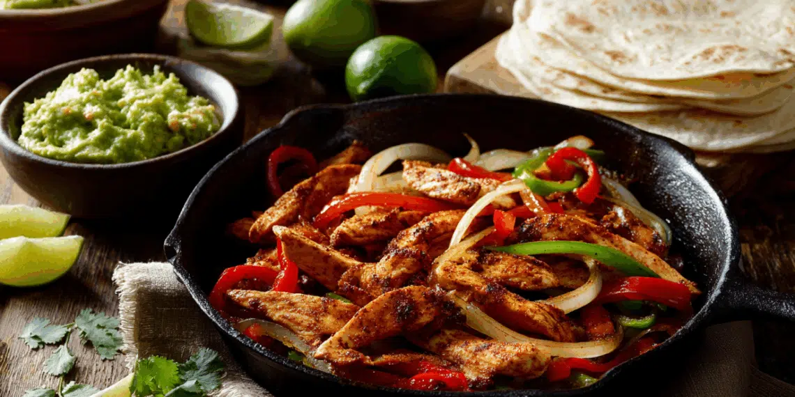 Sizzling Chicken Fajitas
