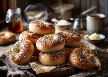 Homemade New York-Style Bagels