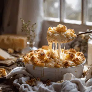 Gourmet Baked Mac And Cheese With Golden Crispy Topping - Thefoodiebunch