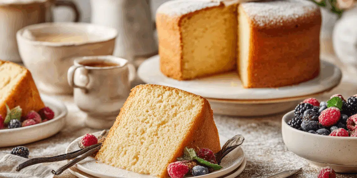 Timeless Vanilla Bean Butter Cake: A French Pastry Delight - Thefoodiebunch Classic Vanilla Bean Butter Cake