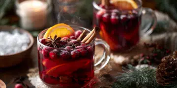 Spiced Cranberry Orange Holiday Punch