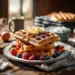 Golden Buttermilk Waffles With European Charm And American Flavor - Thefoodiebunch Classic Buttermilk Waffles